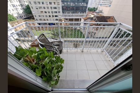 Varanda  de apartamento para alugar com 2 quartos, 62m² em Lapa, Rio de Janeiro