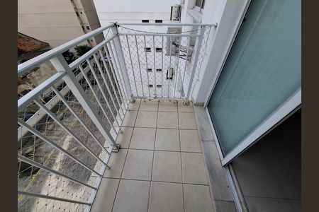 Varanda  de apartamento para alugar com 2 quartos, 62m² em Lapa, Rio de Janeiro