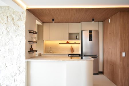 Apartamento à venda com 77m², 2 quartos e 1 vagaCozinha