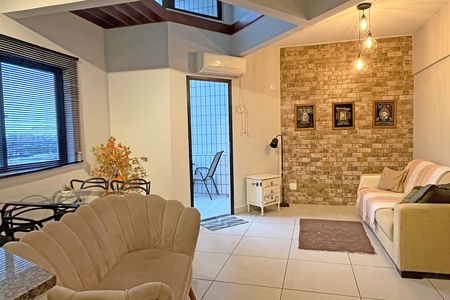 Sala de apartamento para alugar com 1 quarto, 90m² em Porto Ponta da Praia, Santos