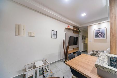 Sala de apartamento à venda com 2 quartos, 100m² em Vila Alice, Santo André