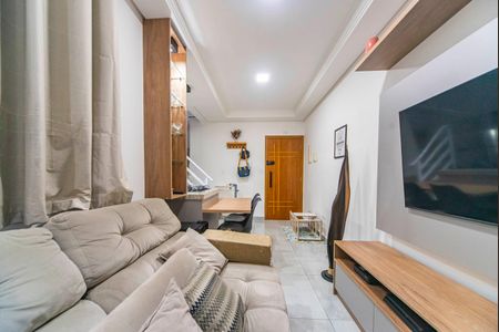 Sala de apartamento à venda com 2 quartos, 100m² em Vila Alice, Santo André