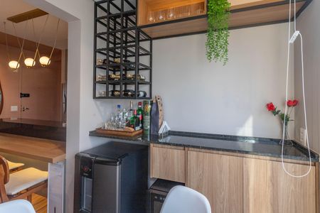 Varanda da sala de apartamento à venda com 2 quartos, 51m² em Centro, Diadema