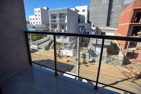 Varanda do quarto de apartamento para alugar com 1 quarto, 39m² em Jardim Algarve, Viamão