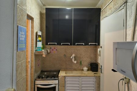 Cozinha  de kitnet/studio para alugar com 0 quarto, 25m² em Cidade Ocian, Praia Grande