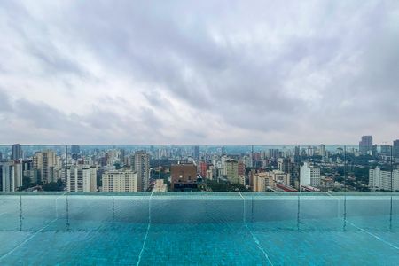 vista psicina de apartamento para alugar com 2 quartos, 70m² em Pinheiros, São Paulo