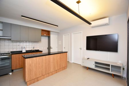 Sala de apartamento para alugar com 2 quartos, 70m² em Pinheiros, São Paulo