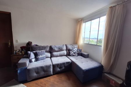 Sala de TV de apartamento à venda com 2 quartos, 52m² em Jardim Alvorada, Santo André