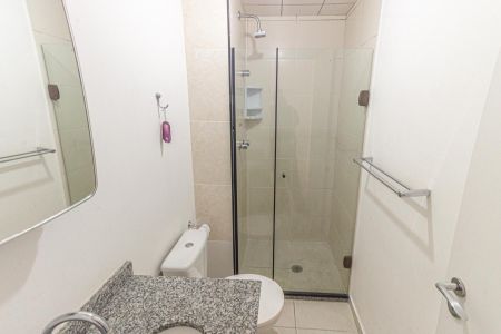 Apartamento para alugar com 45m², 1 quarto e 1 vaga Apartamento para alugar com 45m², 1 quarto e 1 vagaBanheiro da Suíte