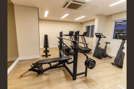 Apartamento para alugar com 45m², 1 quarto e 1 vaga Apartamento para alugar com 45m², 1 quarto e 1 vagaÁrea comum - Academia