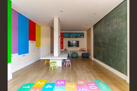 Apartamento para alugar com 45m², 1 quarto e 1 vaga Apartamento para alugar com 45m², 1 quarto e 1 vagaÁrea comum - Brinquedoteca