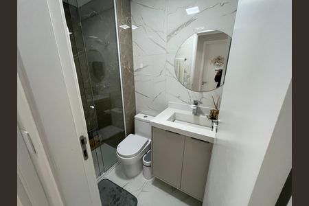 Apartamento à venda com 55m², 2 quartos e 1 vaga Apartamento à venda com 55m², 2 quartos e 1 vagaBanheiro