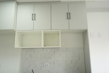 Cozinha de apartamento para alugar com 1 quarto, 27m² em Vila Aricanduva, São Paulo