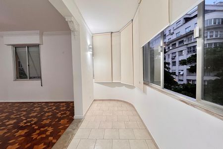 Sala  de apartamento para alugar com 2 quartos, 107m² em Copacabana, Rio de Janeiro