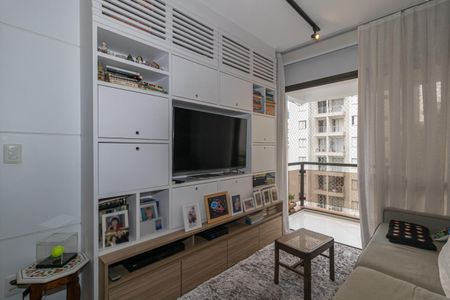 Sala de apartamento para alugar com 1 quarto, 43m² em Itaim Bibi, São Paulo