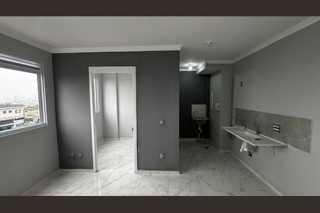 Sala de apartamento à venda com 2 quartos, 32m² em Parque Erasmo Assunção, Santo André