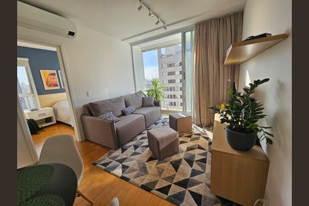 Sala de apartamento à venda com 2 quartos, 53m² em Cidade São Francisco, Osasco