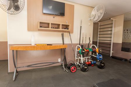 Apartamento à venda com 77m², 3 quartos e 2 vagasÁrea comum - Academia