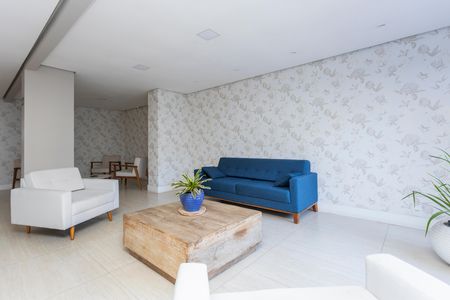 Apartamento à venda com 77m², 3 quartos e 2 vagasHall de entrada