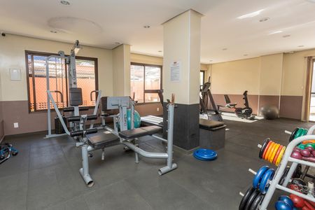 Apartamento à venda com 77m², 3 quartos e 2 vagasÁrea comum - Academia