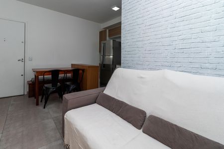 Sala de apartamento para alugar com 1 quarto, 33m² em Barra Funda, São Paulo