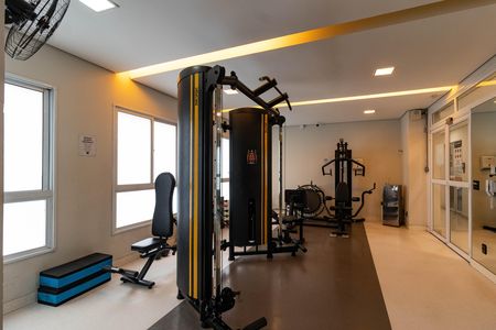 Apartamento para alugar com 33m², 1 quarto e sem vaga Apartamento para alugar com 33m², 1 quarto e sem vagaÁrea Comum - Academia