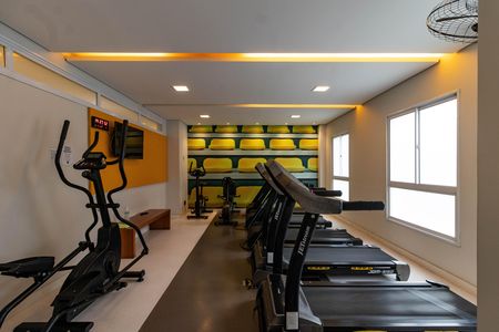 Apartamento para alugar com 33m², 1 quarto e sem vaga Apartamento para alugar com 33m², 1 quarto e sem vagaÁrea Comum - Academia