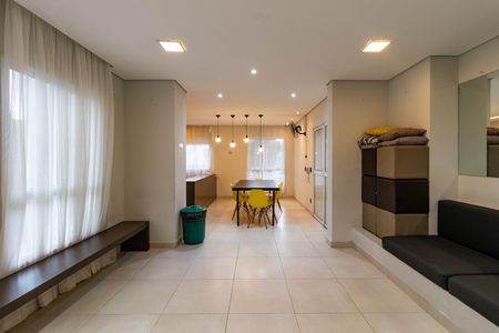 Apartamento para alugar com 33m², 1 quarto e sem vaga Apartamento para alugar com 33m², 1 quarto e sem vagaÁrea Comum - Salão de Festas