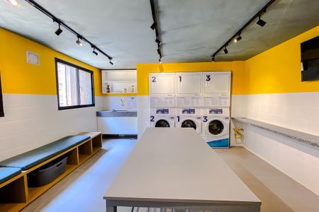 Studio à venda com 24m², 1 quarto e sem vagaLavanderia