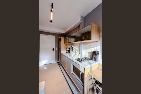 Studio à venda com 24m², 1 quarto e sem vaga Studio à venda com 24m², 1 quarto e sem vagaCozinha e Área de Serviço