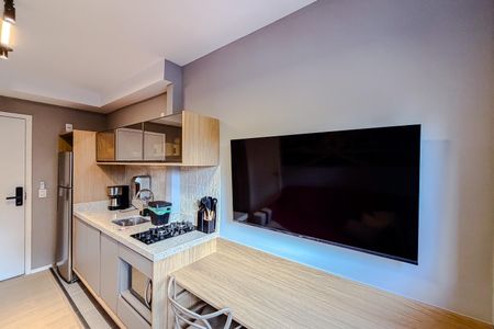 Studio à venda com 24m², 1 quarto e sem vaga Studio à venda com 24m², 1 quarto e sem vagaSala