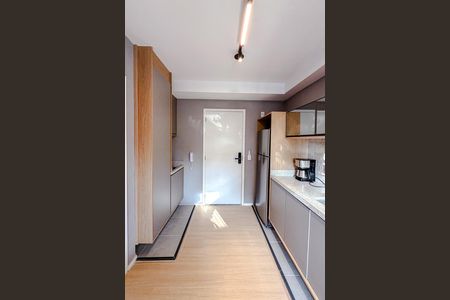 Studio à venda com 24m², 1 quarto e sem vaga Studio à venda com 24m², 1 quarto e sem vagaCozinha e Área de Serviço