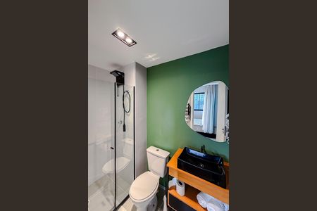 Studio à venda com 24m², 1 quarto e sem vaga Studio à venda com 24m², 1 quarto e sem vagaBanheiro da Suíte