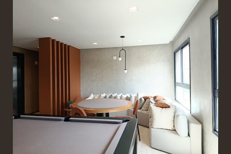 Studio para alugar com 28m², 1 quarto e sem vaga Studio para alugar com 28m², 1 quarto e sem vagaSala de Jogos