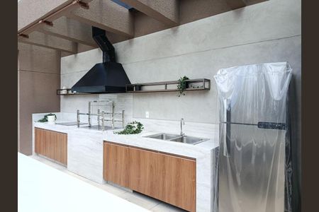 Studio para alugar com 28m², 1 quarto e sem vaga Studio para alugar com 28m², 1 quarto e sem vagaChurrasqueira rooftop