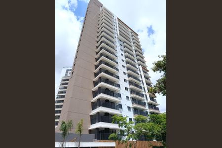 Studio para alugar com 28m², 1 quarto e sem vaga Studio para alugar com 28m², 1 quarto e sem vagaFachada