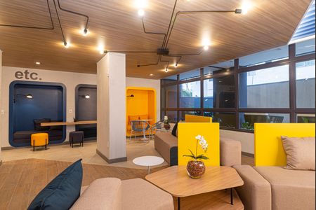 Studio à venda com 25m², 1 quarto e sem vaga Studio à venda com 25m², 1 quarto e sem vagaÁrea comum - Coworking