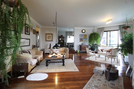 Sala de apartamento à venda com 4 quartos, 242m² em Indianópolis, São Paulo