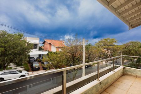 Vista da Sacada da Suíte 3 de casa de condomínio à venda com 3 quartos, 275m² em Cidade Universitária, Campinas