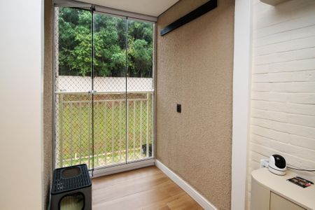Varanda Integrada Sala de apartamento para alugar com 2 quartos, 48m² em Granja Viana, Cotia