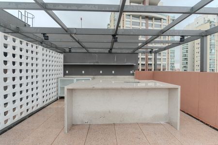 Studio à venda com 24m², 1 quarto e sem vaga Studio à venda com 24m², 1 quarto e sem vagaÁrea comum - Churrasqueira
