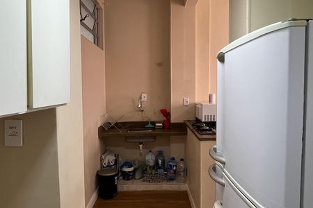 Apartamento para alugar com 37m², 1 quarto e sem vaga Apartamento para alugar com 37m², 1 quarto e sem vagaCozinha e Área de Serviço
