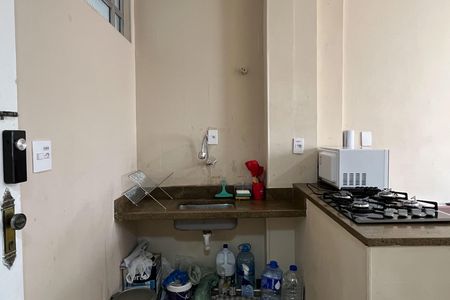 Apartamento para alugar com 37m², 1 quarto e sem vaga Apartamento para alugar com 37m², 1 quarto e sem vagaCozinha e Área de Serviço
