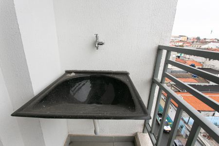 Varanda - Tanque de kitnet/studio para alugar com 1 quarto, 20m² em Vila Esperança, São Paulo