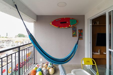 Apartamento à venda com 54m², 2 quartos e 1 vagaVaranda