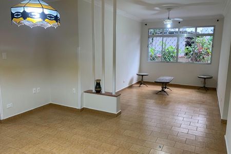 Sala de apartamento para alugar com 3 quartos, 130m² em Embaré, Santos