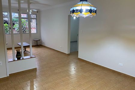 Sala de apartamento para alugar com 3 quartos, 130m² em Embaré, Santos
