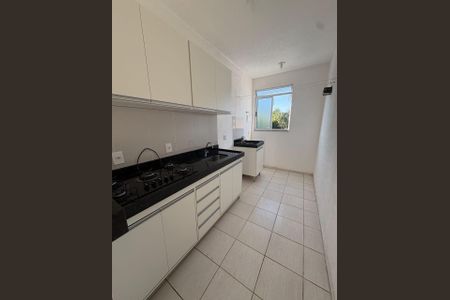 Cozinha de apartamento para alugar com 2 quartos, 53m² em Sevilha (2 Seção), Ribeirão das Neves
