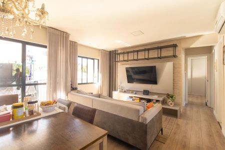 Sala de apartamento à venda com 3 quartos, 79m² em Portão, Curitiba