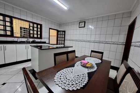 Cozinha de casa à venda com 3 quartos, 187m² em Campestre, Santo André
